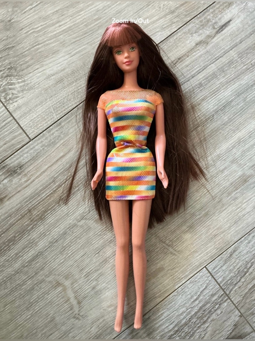 1997 Bead Blast Barbie Red Head Doll Mattel